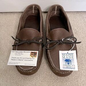 Maine Made Leather Moccasins Men’s 8.5